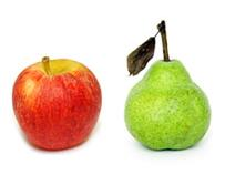 appels met peren appels met peren